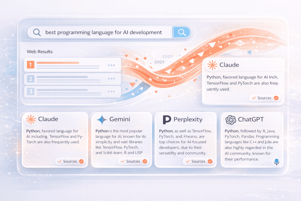 future of AI search engines concept